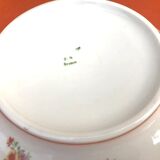 Antique PN France soup tureen White porcelain with gold edging and brass decoration