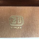 Hairdresser G Plan 70s - black and white patina