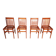 4 x beautiful Milano chairs cherry wood by Aldo Rossi for Molteni, 1980s