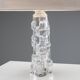 Reijmyre Glasbruk glass table lamp Sweden
