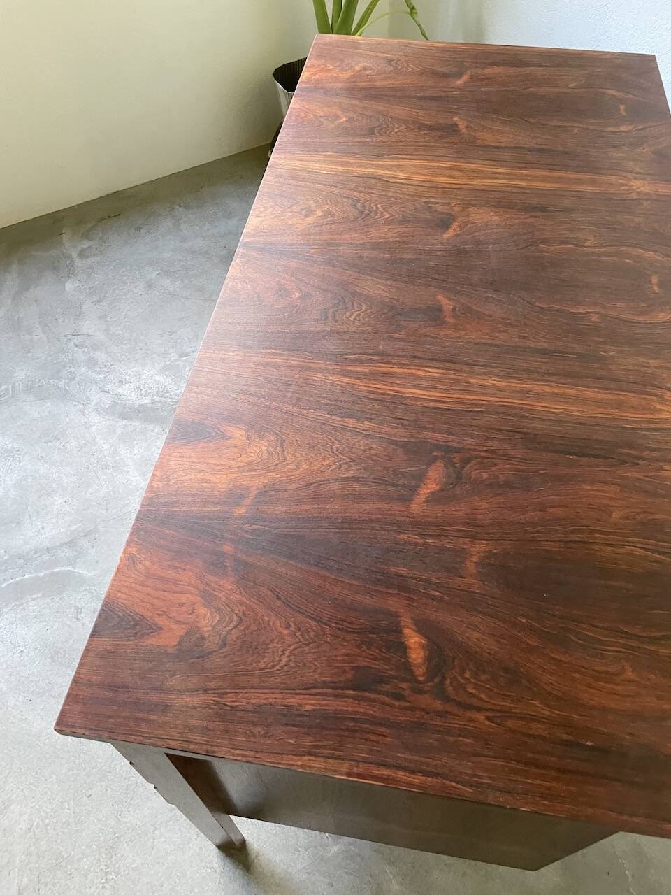 Desk and its Scandinavian rosewood chair