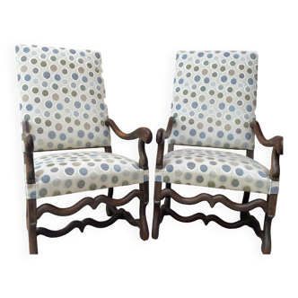 Pair of armchairs Louis XIII