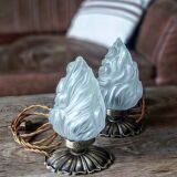 Vintage flame lamp