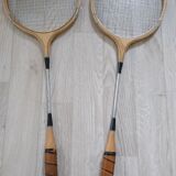 Vintage badminton rackets