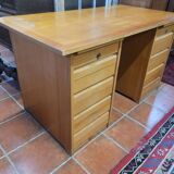 Oak minister's desk from the 60s