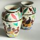 Vases vintage italy motif dragon
