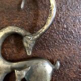 Animal bronze signed