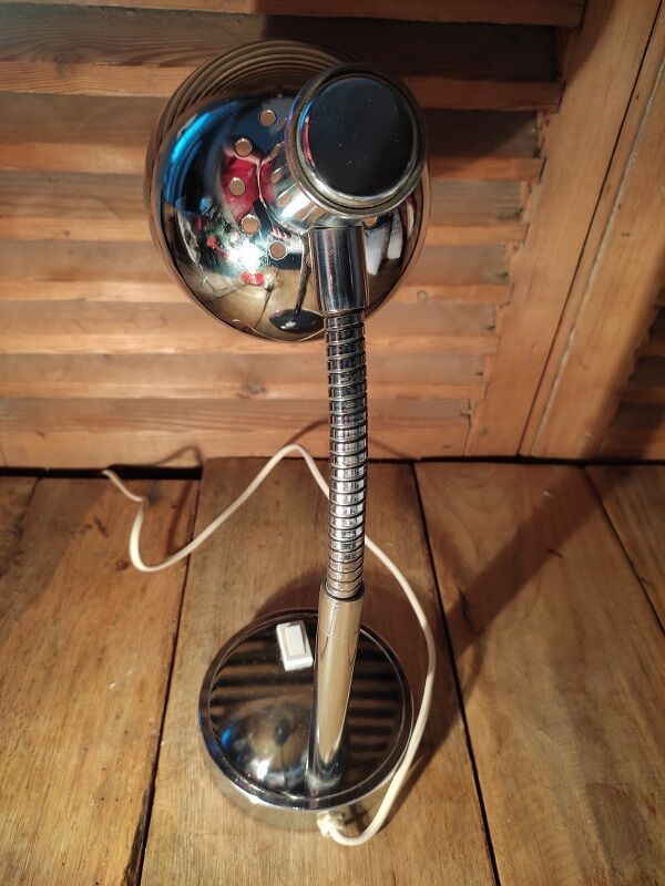 Lamp ball desk bedside Metal stainless steel chromed dpm 1122411