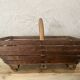 Wooden farm basket