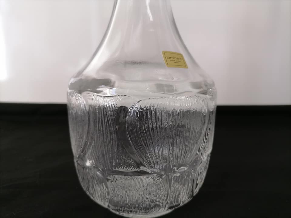 Vintage sweetener carafe in cut glass