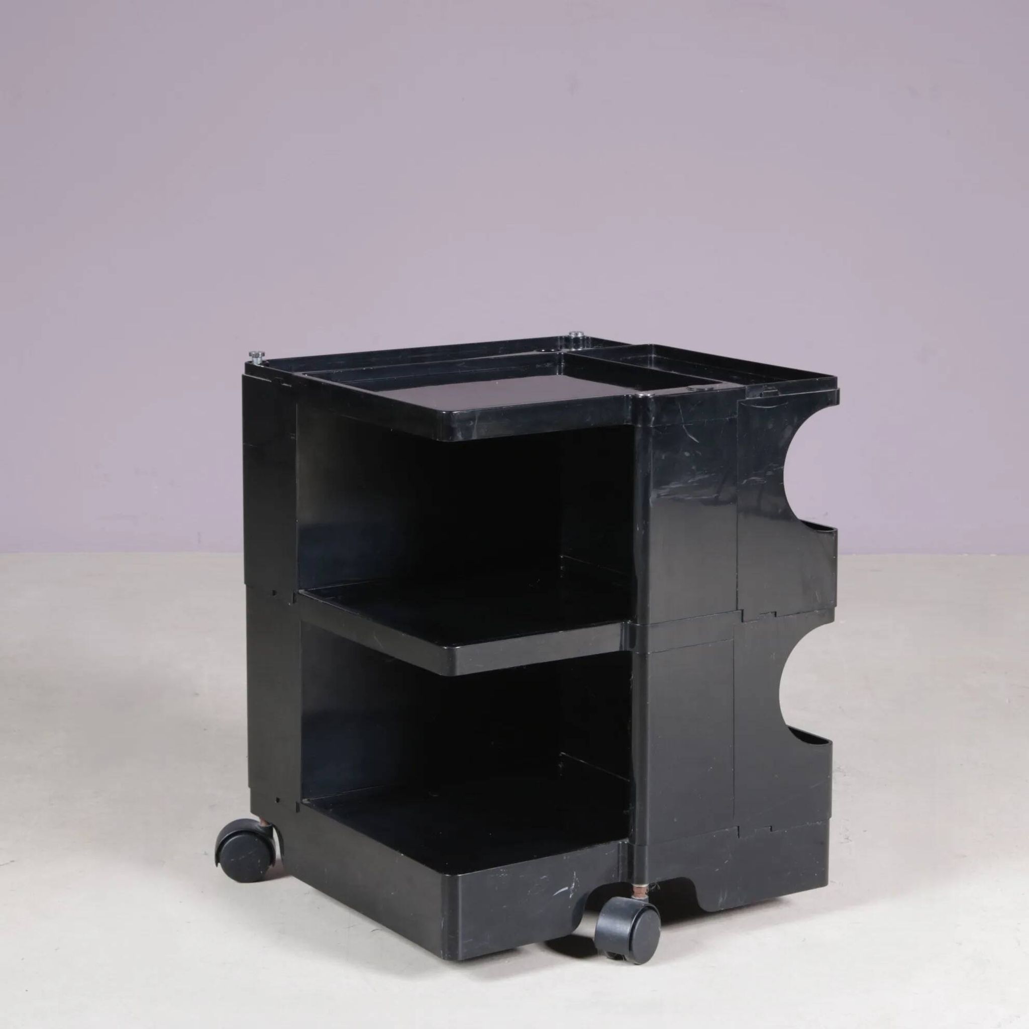 1970s low model Boby trolley Joe Colombo for Bieffeplast Italy