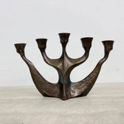 Brutalist candle holder by Horst Dalbeck, 1970s, Germany