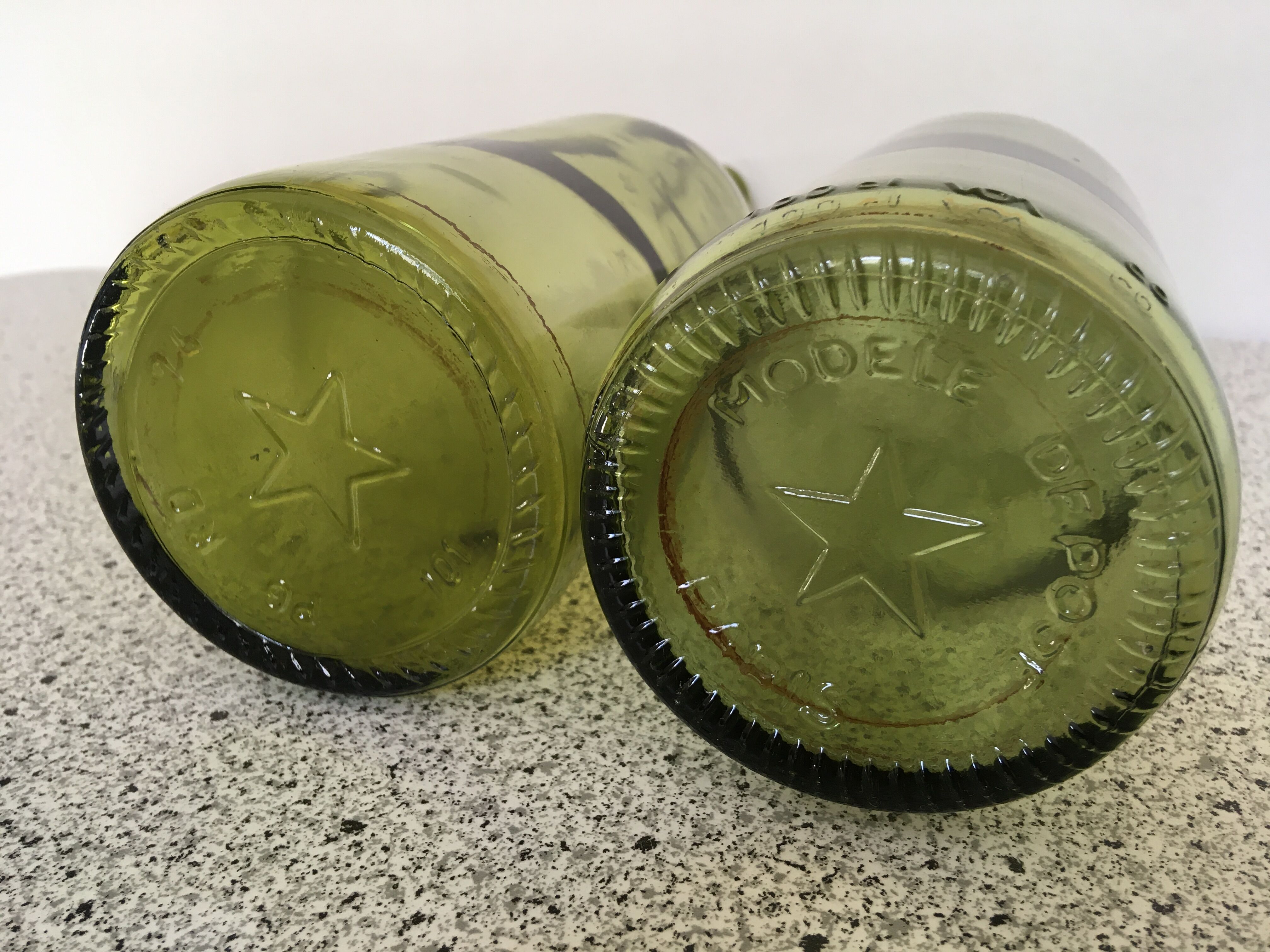 Two green bottles 6 stars