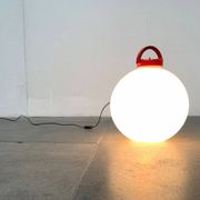 Vintage Italian floor lamp Space Age Tama by Isao Hosoe for Valenti Luce, 1970s