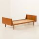 Danish mid century teak bed, 1960s