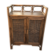 Rattan and bamboo buffet