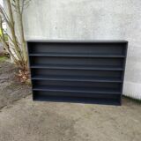 Bookcase, shallow shelf