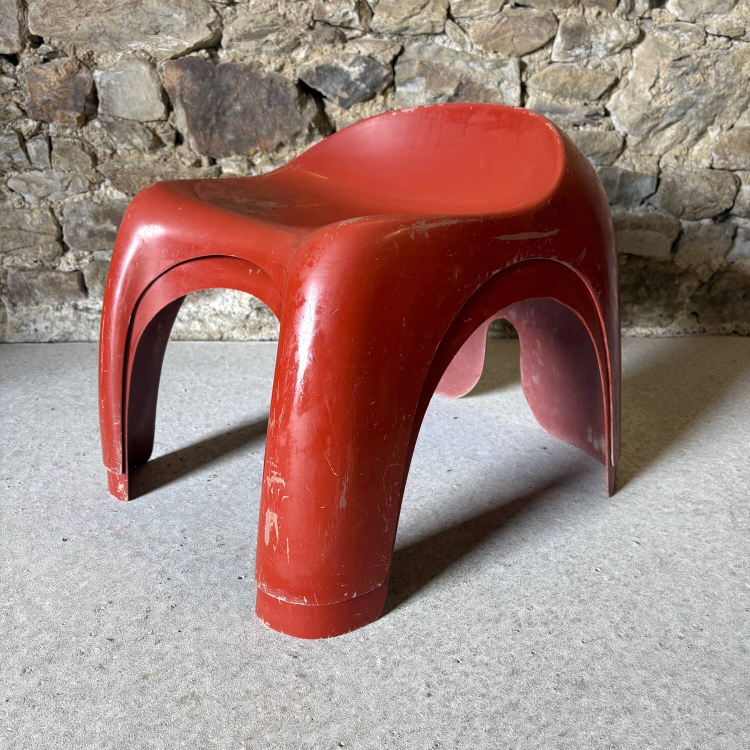 EFEBO stool pair by Stacy Dukes for Artemide, 1960