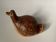 Poterie artisanale en forme de canard