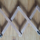 Wooden coat hanger