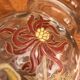 Art Nouveau Legras vase enamelled chrysanthemums
