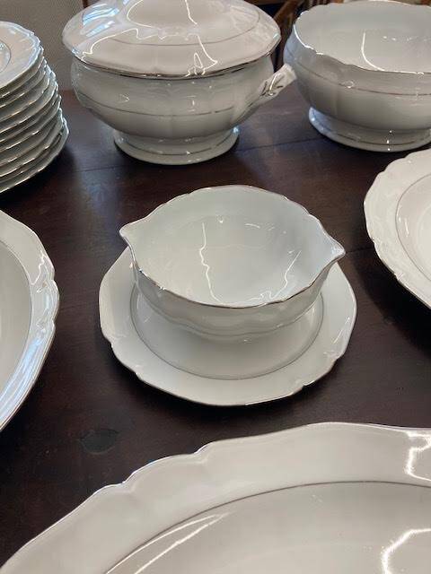 Limoges porcelain dinner service