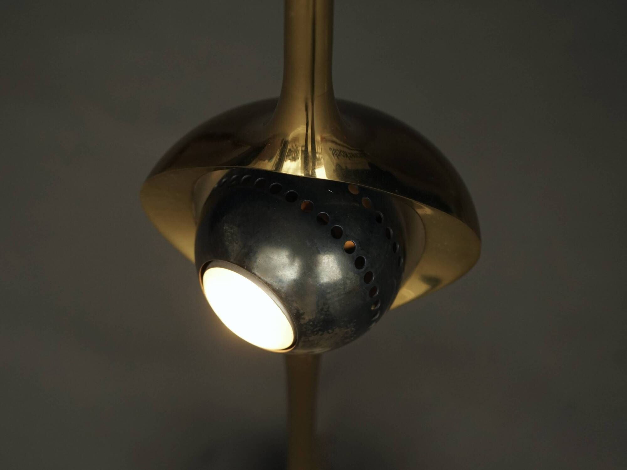 Angelo Lelli 12919 Cobra Lamp for Arredoluce. Italy 1960s