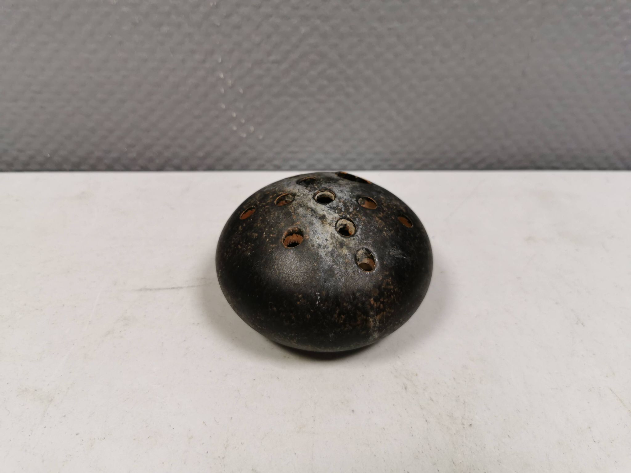 Delicious "mushroom" vase with several "holes"  Danmark 1980s