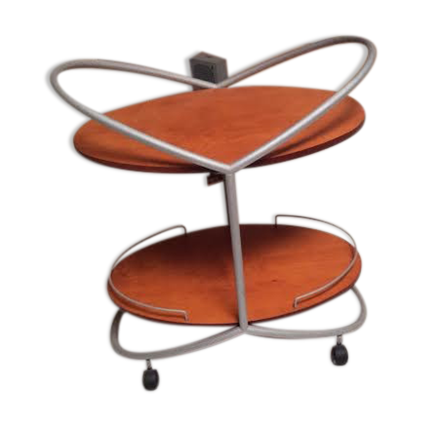 Servant in steel and wood