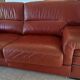 3-seater leather sofa