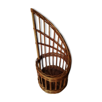 Baker's wicker bread basket in perfect condition