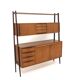 Secrétaire scandinave en teck, Suède, 1960