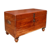 Coffre Antique indien en teck