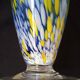 Large Murano glass vase, handmade, 38 cm high