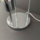 Opaline and chrome lamp, Italy 1970