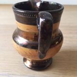 Set of 3 pitchers in jersey faience