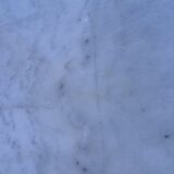 Round table marble and foot vintage cast iron