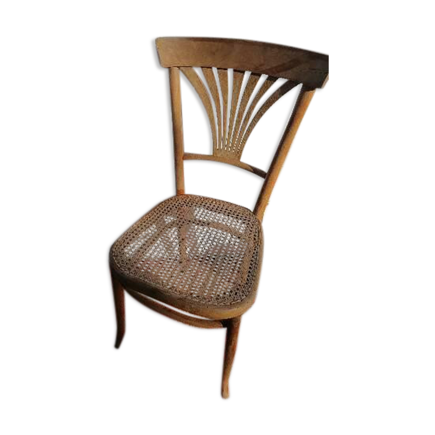 Chaise Baumann cannée