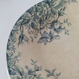 Duo of Gien plates, Floréal decor