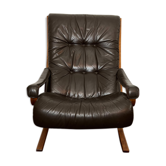 Fauteuil scandinave modèle siesta Ingmar Relling