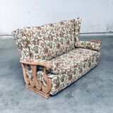 High Wing Back 3-Seater Sofa, 1900s