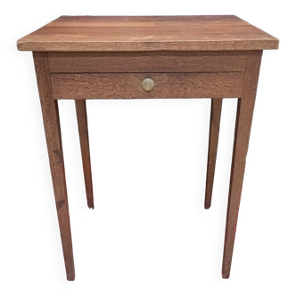 Table ou console d'appoint avec tiroir