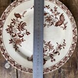 Ancienne assiette en Terre de Fer SG Delft