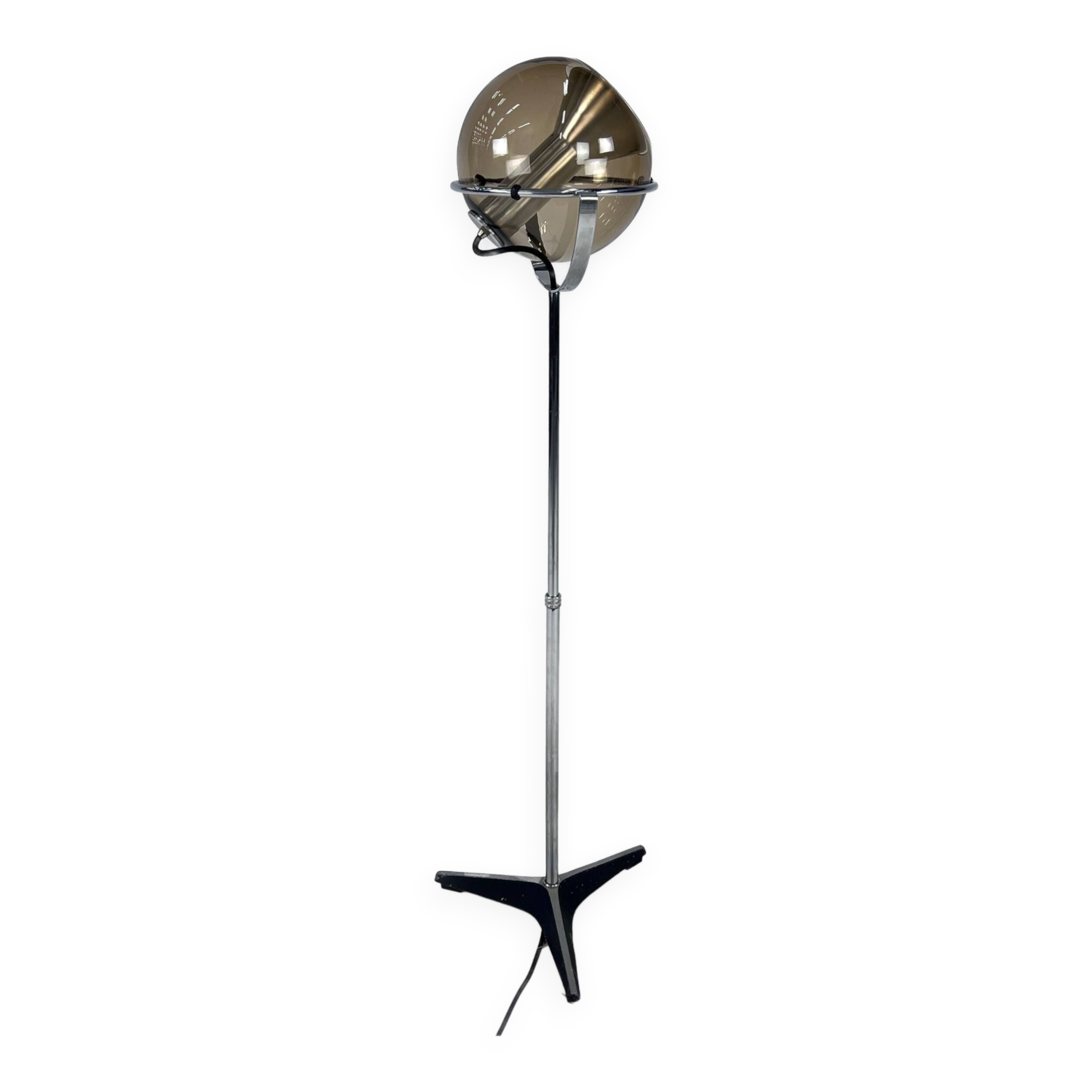 Mid Century Dutch Design Floorlamp by Frank Ligtelijn for Raak Amsterdam, 1960s