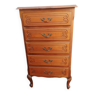 Meuble en merisier à - tiroirs