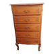 Meuble en merisier à 5 tiroirs