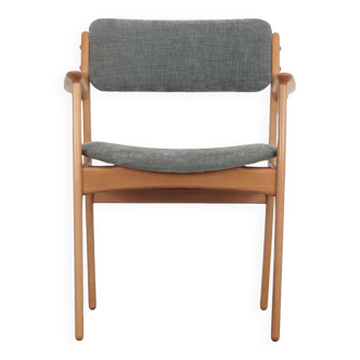 Beech armchair, Danish design, 1960s, designer: Erik Buch