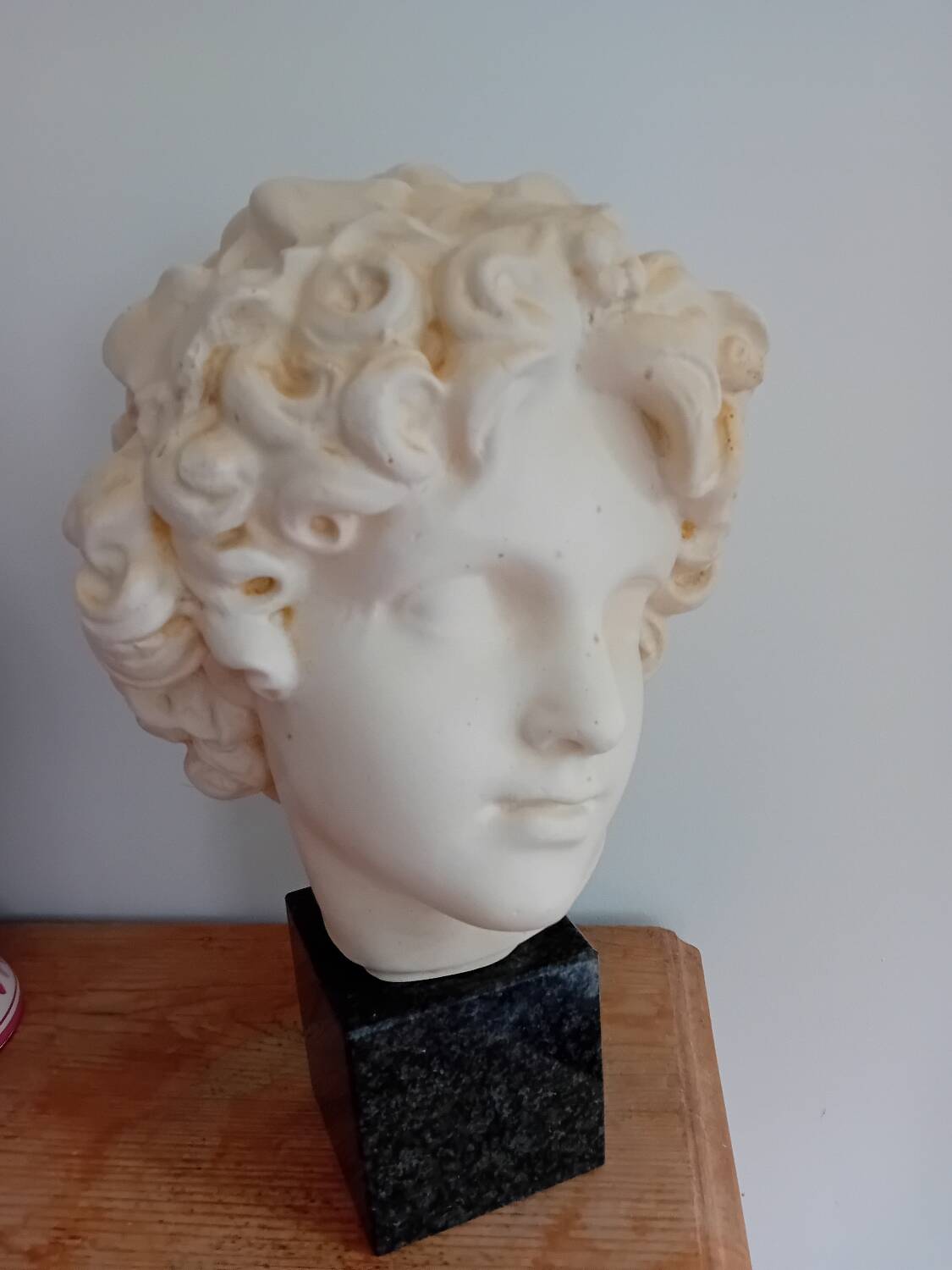 Young Bacchus head after Bartholdi