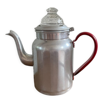Vintage coffee maker alu and pyrex