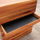 Afra & Tobia Scarpa Walnut secretary chest of drawers for Molteni, 1970 Italy